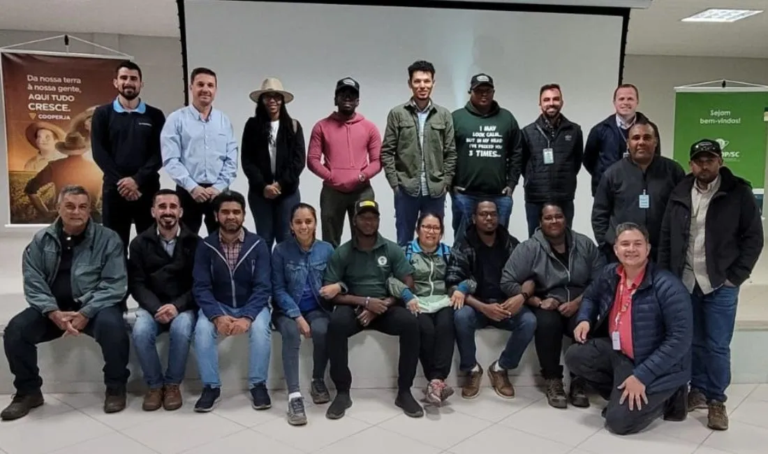 Cooperja recebe a visita de técnicos da Guyana