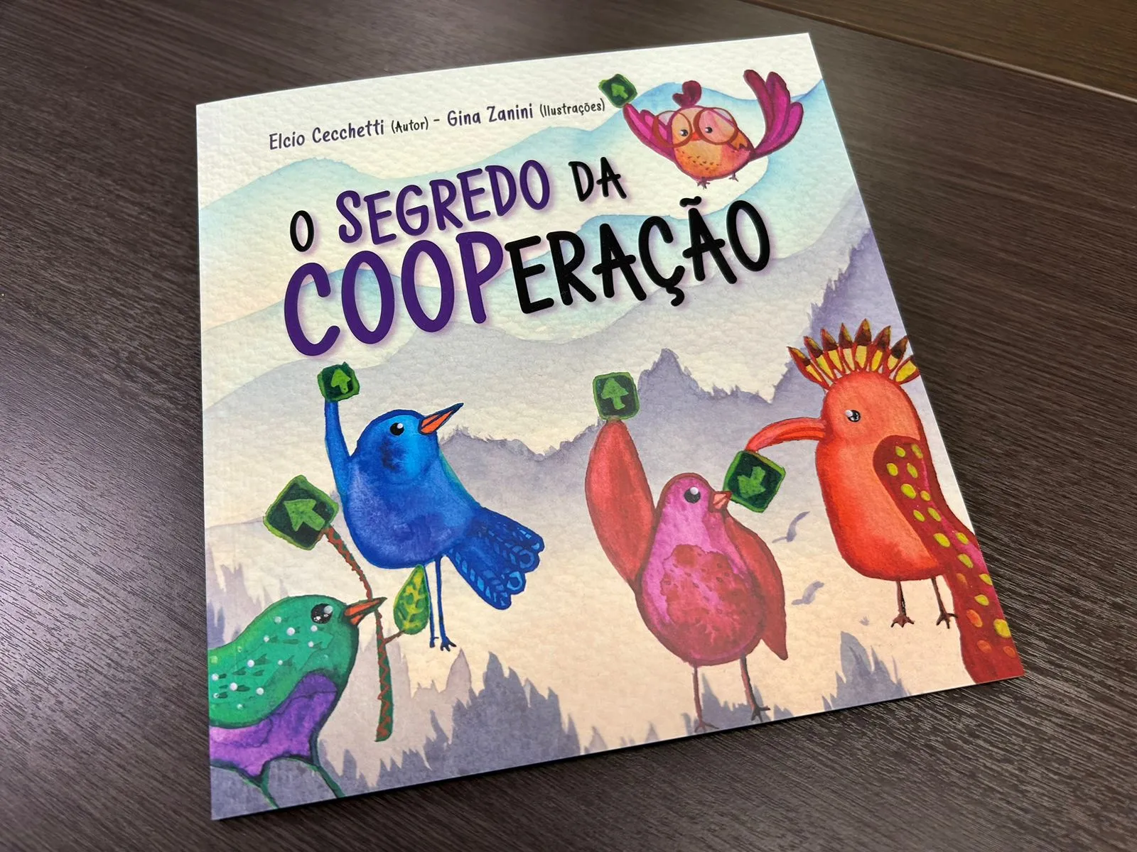 Escolas parceiras da Cooperja recebem livro sobre cooperação