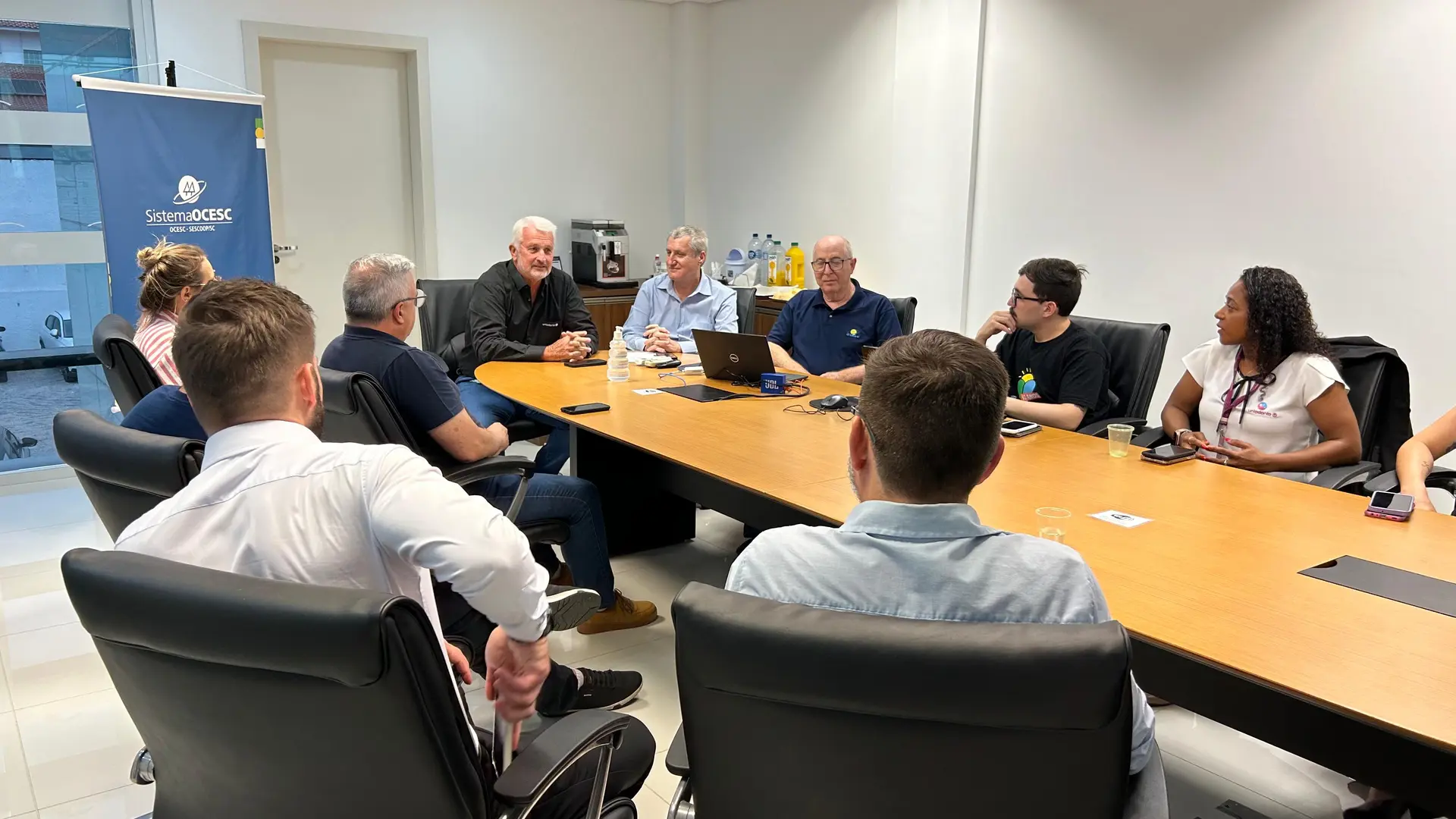 OCESC recebe Núcleo de Cooperativas da Grande Florianópolis