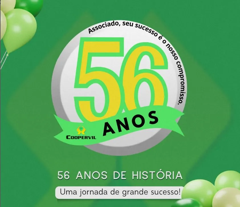 COOPERVIL: 56 ANOS!