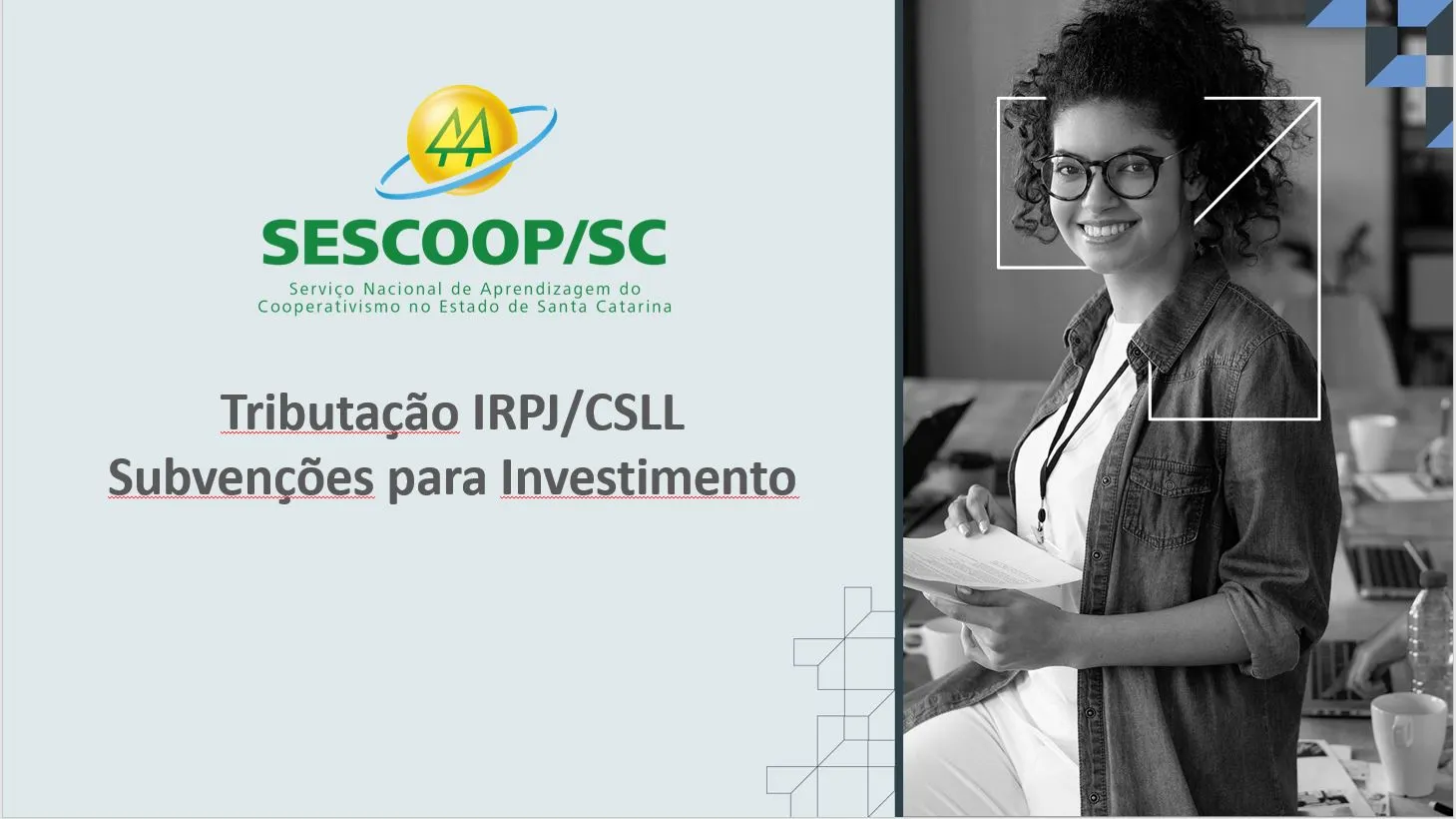 SESCOOP/SC promove curso sobre legislação tributária