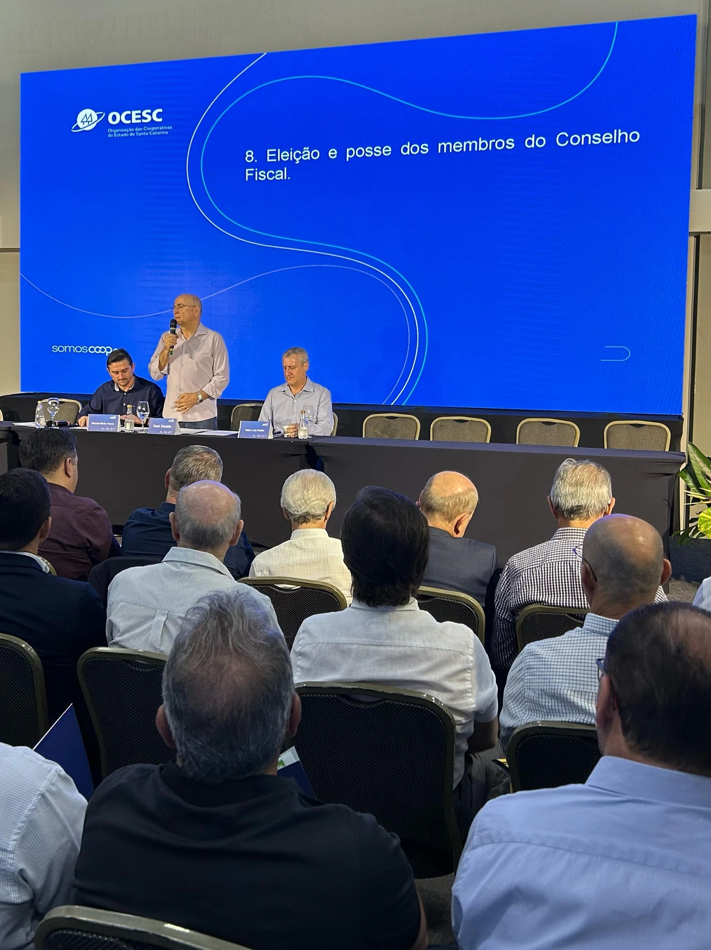 Em AGO 2025, OCESC reforça protagonismo político e estratégias para o cooperativismo catarinense