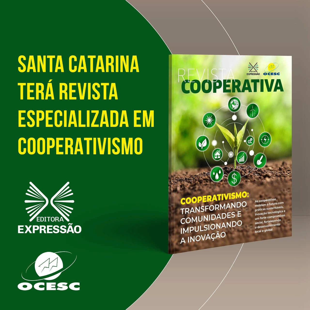 Santa Catarina terá revista especializada em cooperativismo