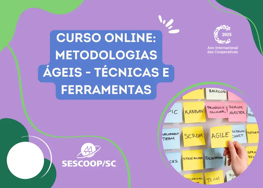 Curso de Metodologias Ágeis para cooperativas catarinenses é realizado pelo SESCOOP/SC