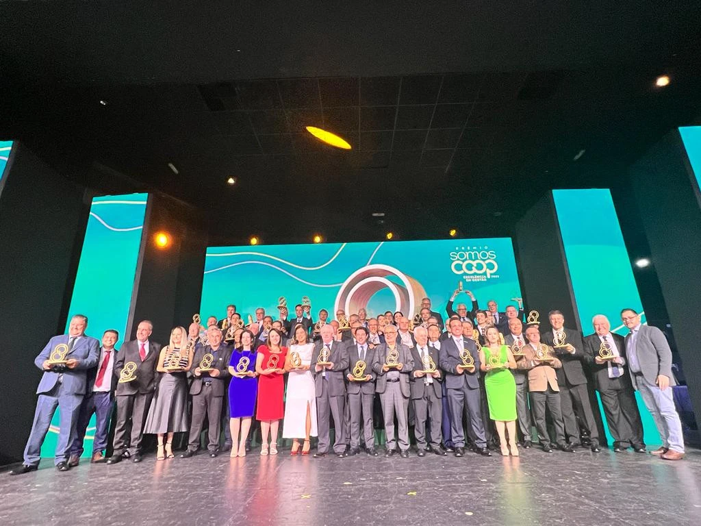Seis cooperativas catarinenses são reconhecidas com o Prêmio SomosCoop Excelência em Gestão