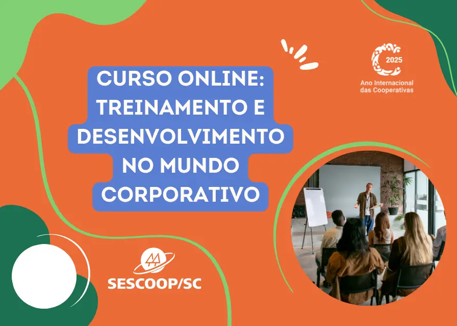 SESCOOP/SC promove curso de treinamento e desenvolvimento para cooperativas catarinenses