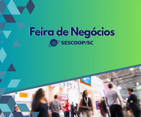 SESCOOP/SC apoia cooperativas em feiras de negócios: iniciativa promove a inovação e parcerias no cooperativismo catarinense