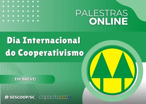 SESCOOP/SC promoverá palestras em alusão ao Dia Internacional do Cooperativismo