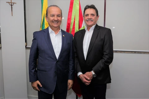 Governador recebe o presidente da OCESC